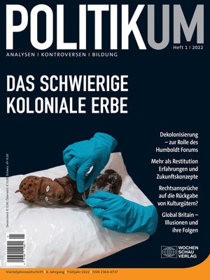cover image of Das schwierige koloniale Erbe
